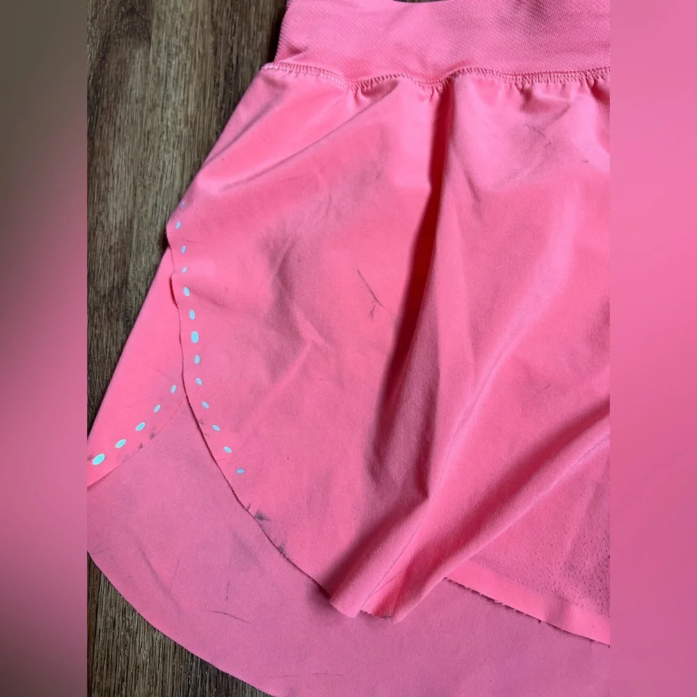 Lululemon Athletica coral  Athletic Shorts Women size S no size tag - Picture 2 of 9